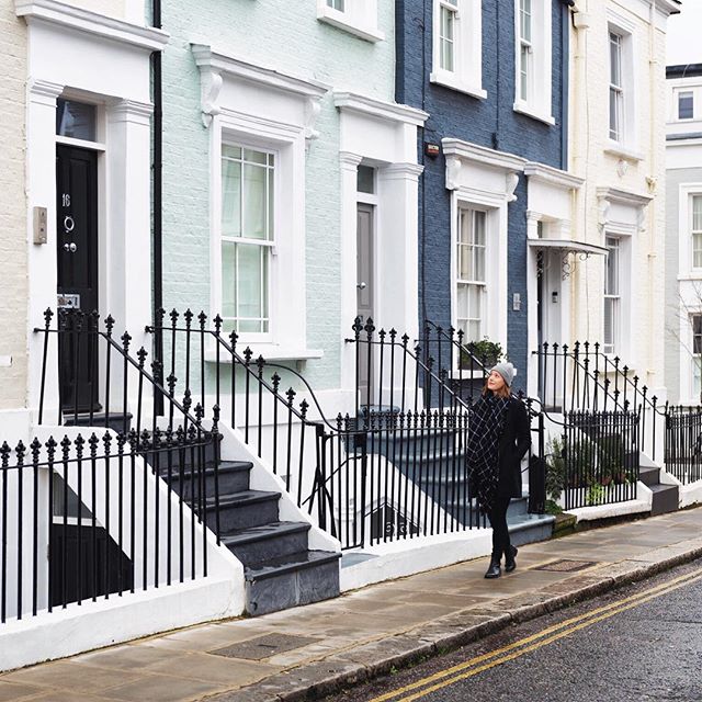 Grey days always made brighter in Notting Hill 