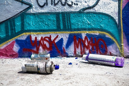 Graffiti cans, Mauerpark