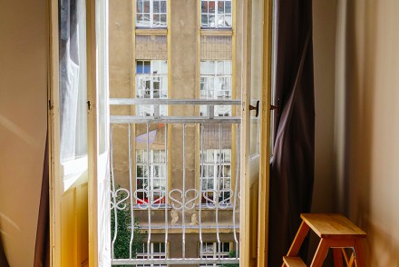Airbnb, morning light, Berlin