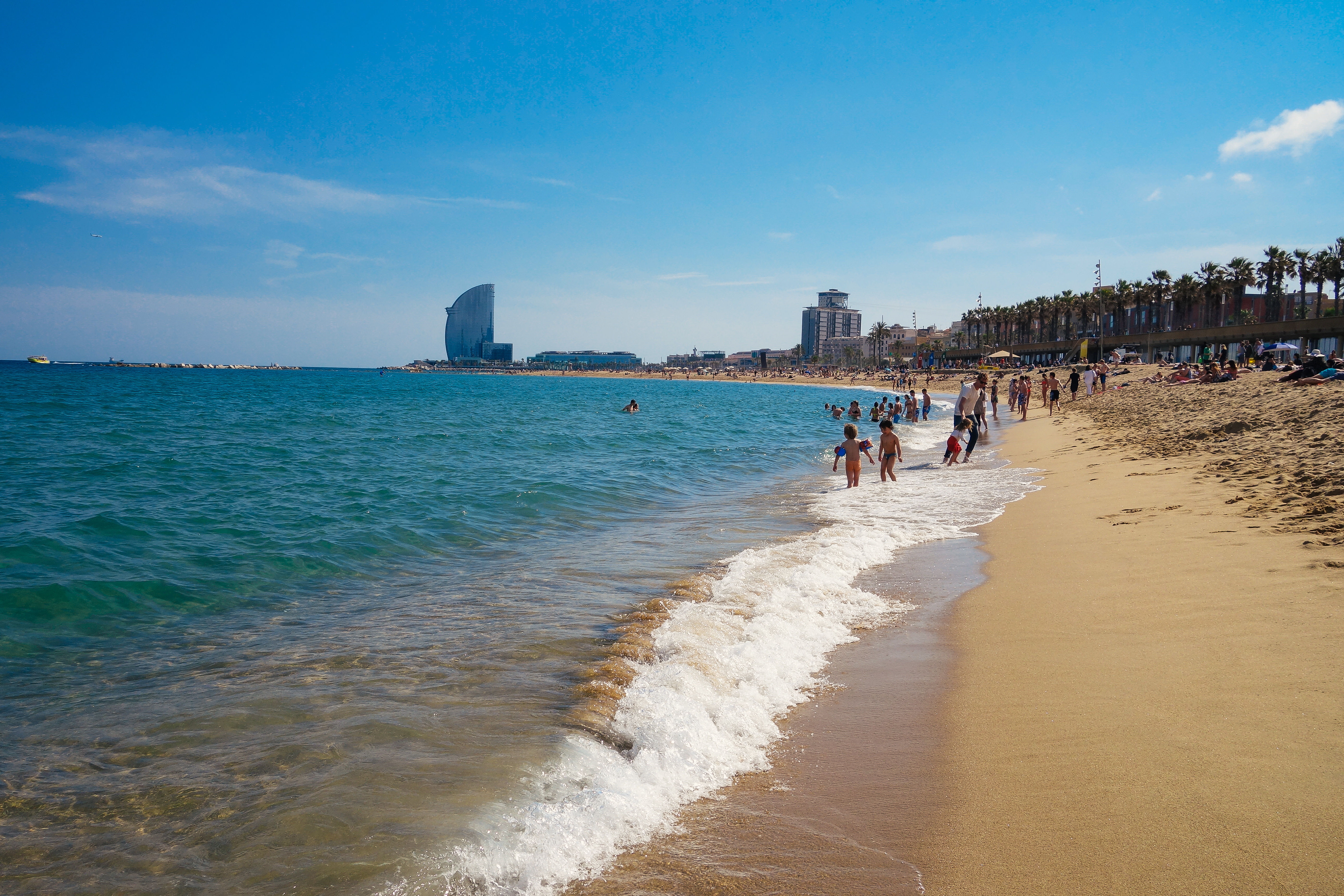 Barcelona beach