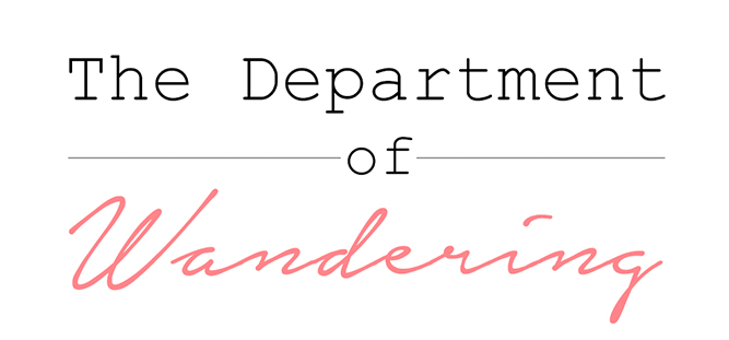 The Department of Wandering