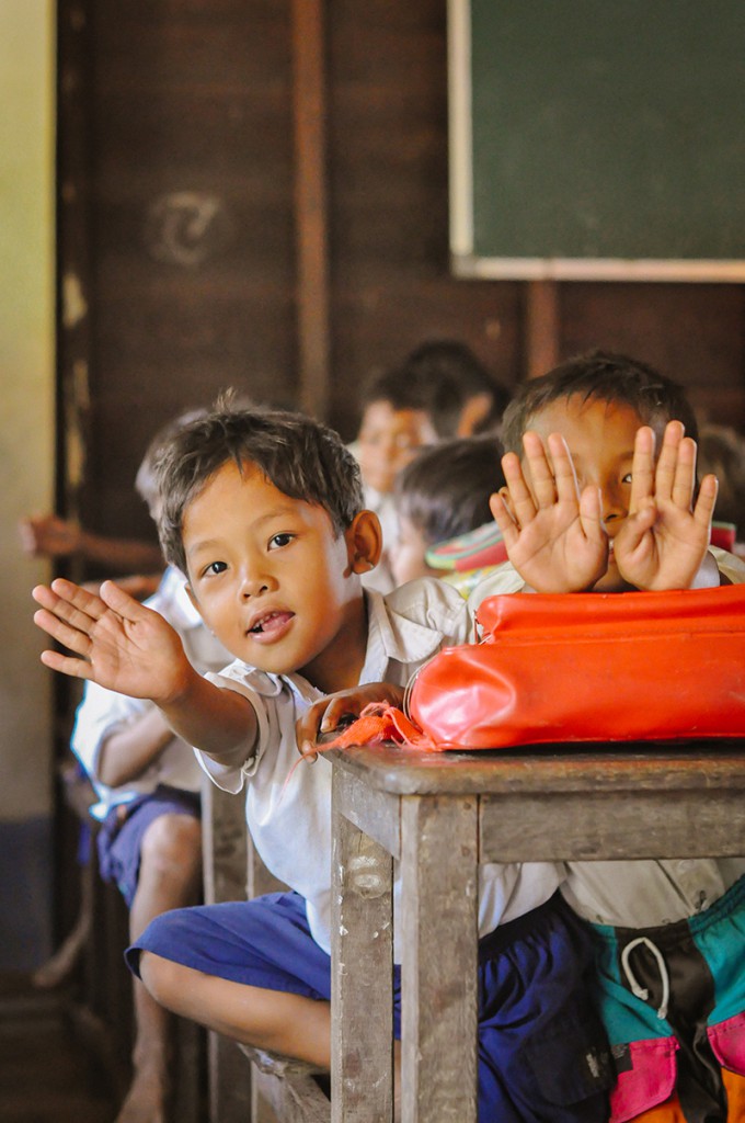 Cambodian Schoolchildren