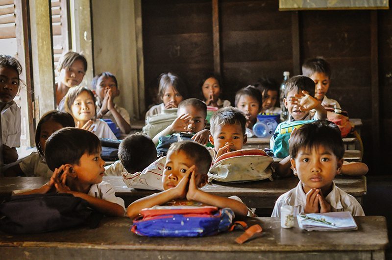 Cambodian Schoolchildren