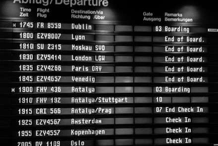 Departures Board, Airport