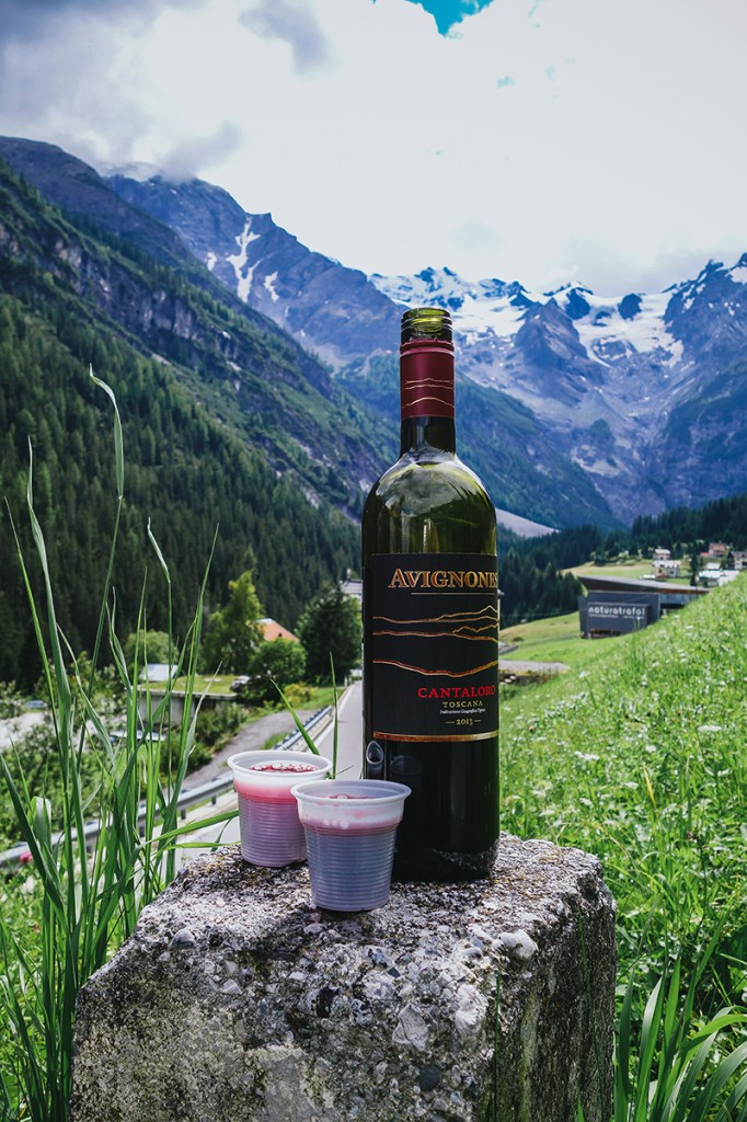 Picnic in the alps