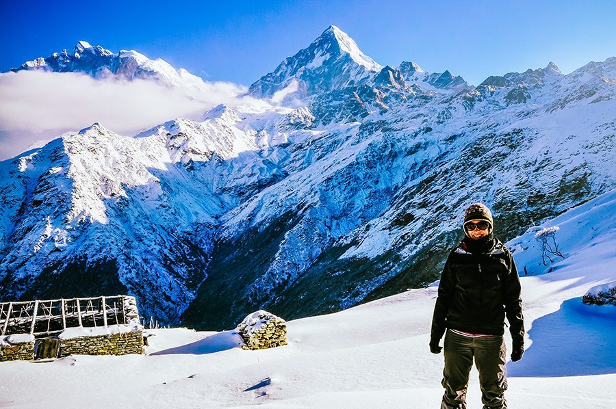 Throwback to Winter in Himalayas, Nepal