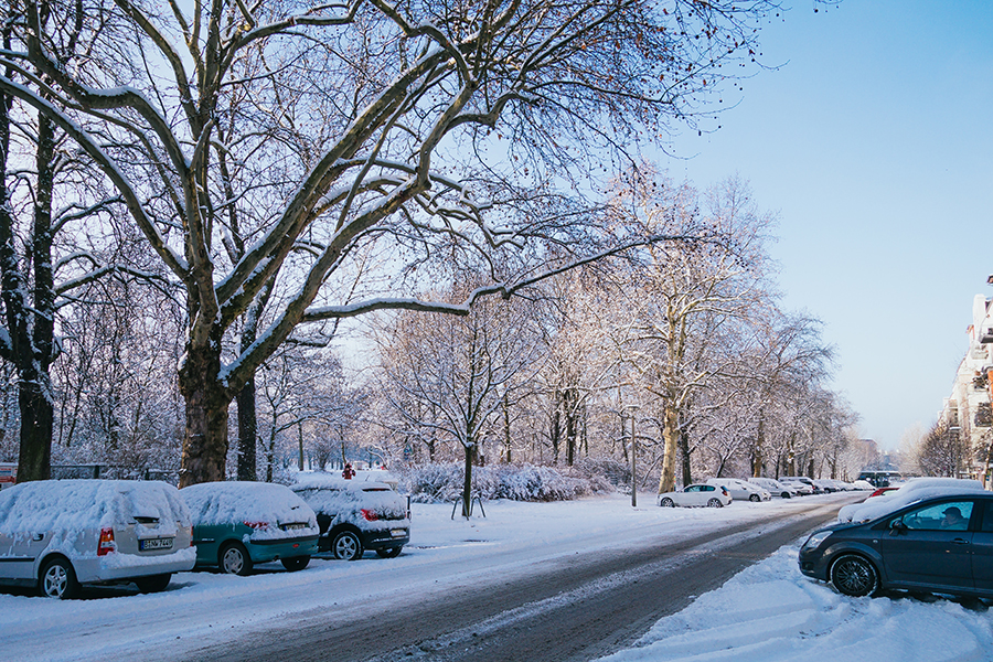 Berlin in winter