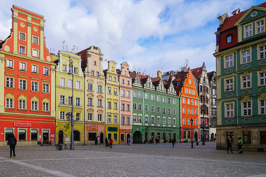 Wroclaw square