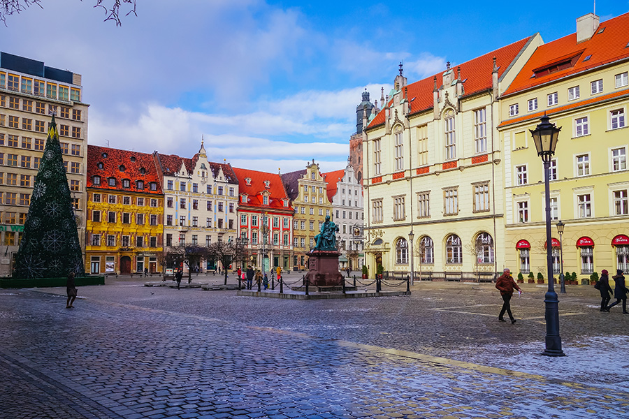 Wroclaw square