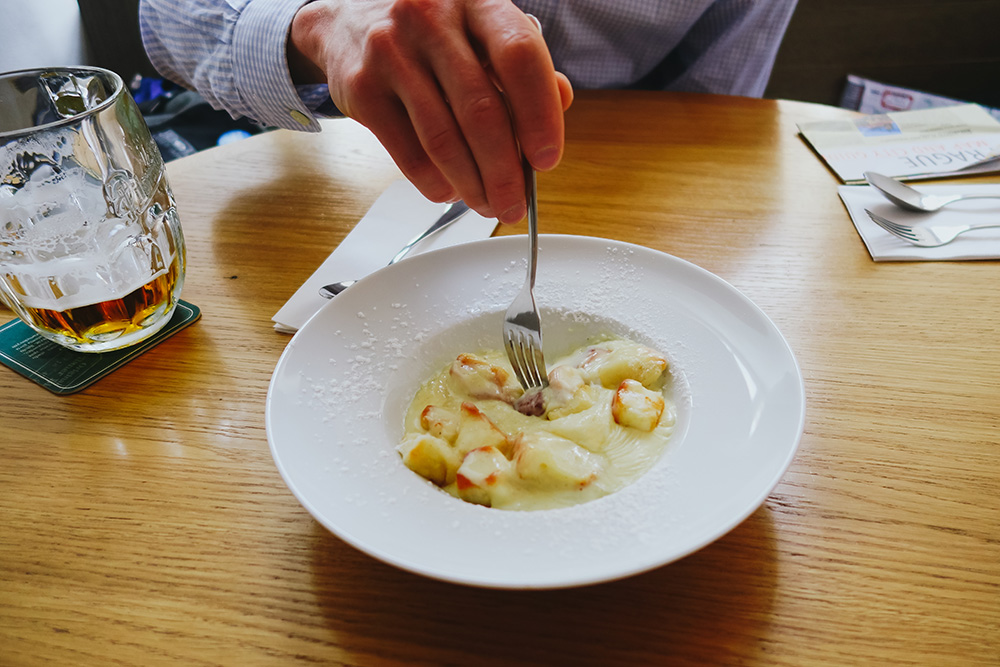 Real Czech Lunch in Prague, Dessert