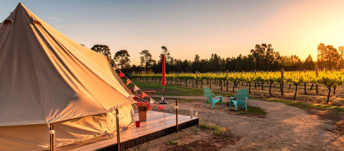 Grapevine Glamping, Cofield Wines, Rutherglen