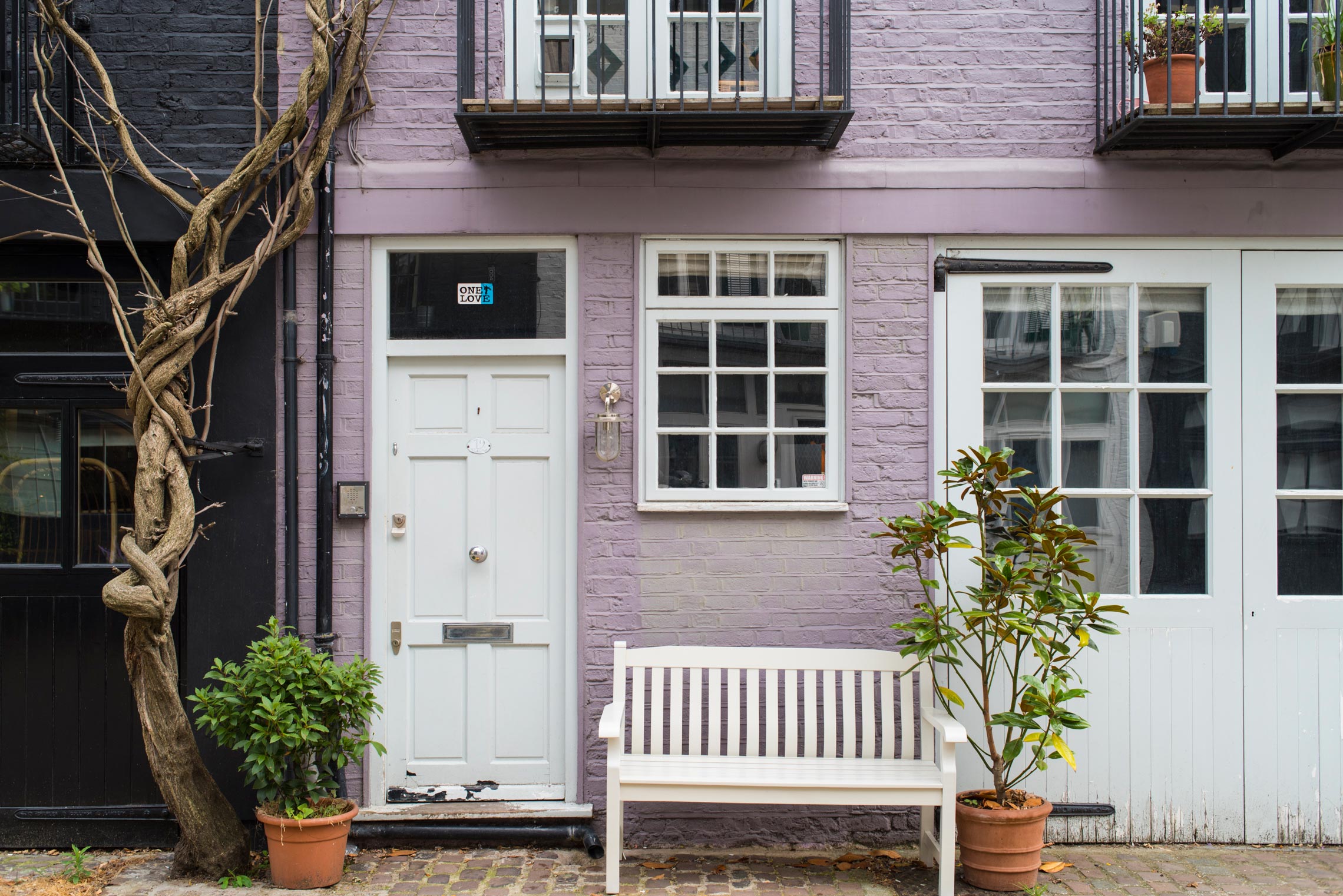 Cutest Streets in London, St Luke's Mews, Notting Hill