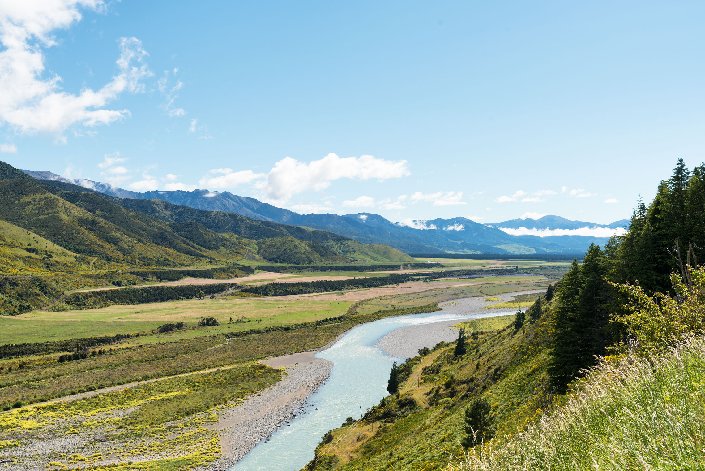 Most Scenic Roads in New Zealand, Great Coast Road, Queenstown-Glenorchy Road, Lewis Pass